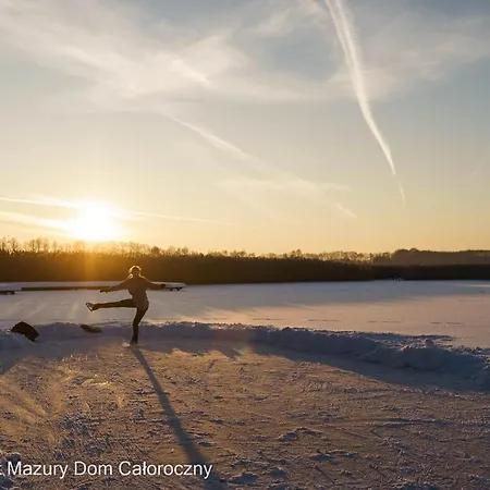 Casa de Férias Czarny Kot Mazury Dom Caloroczny