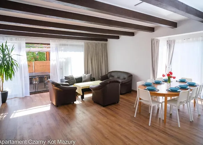 Holiday home Czarny Kot Mazury Dom Caloroczny Malkinie