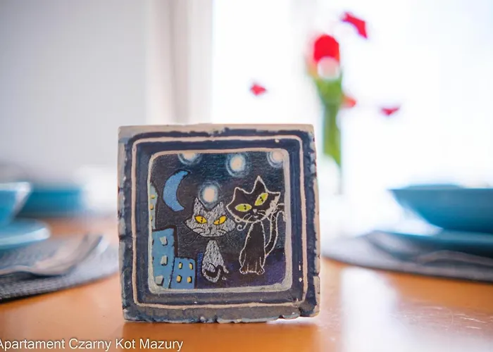 Czarny Kot Mazury Dom Caloroczny Holiday home *