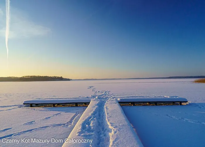 Czarny Kot Mazury Dom Caloroczny Malkinie